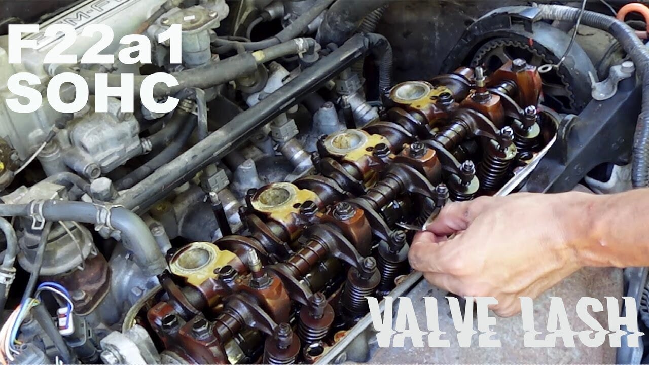 Honda F22 SOHC Valve Lash Adjustment