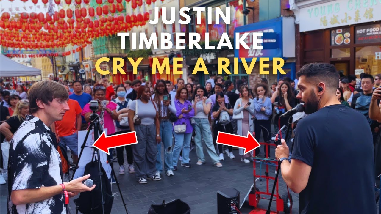 Everyone STOPPED For These Two Singers | Justin Timberlake - Cry Me A River
