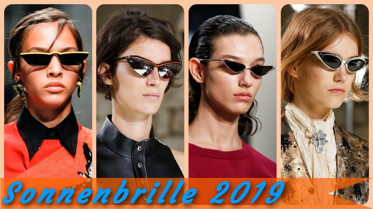 Modische sonnenbrille damen 2019