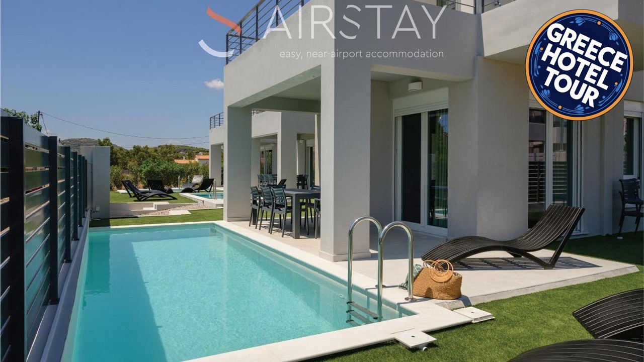 Komos Villas Airport by Airstay | Athens, Greece | Hotel Review 🌟