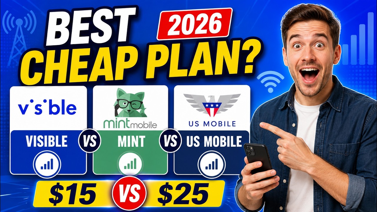 Лучшие бюджетные тарифы мобильной связи 2026: Visible против Mint против US Mobile &mdash; кто на самом...