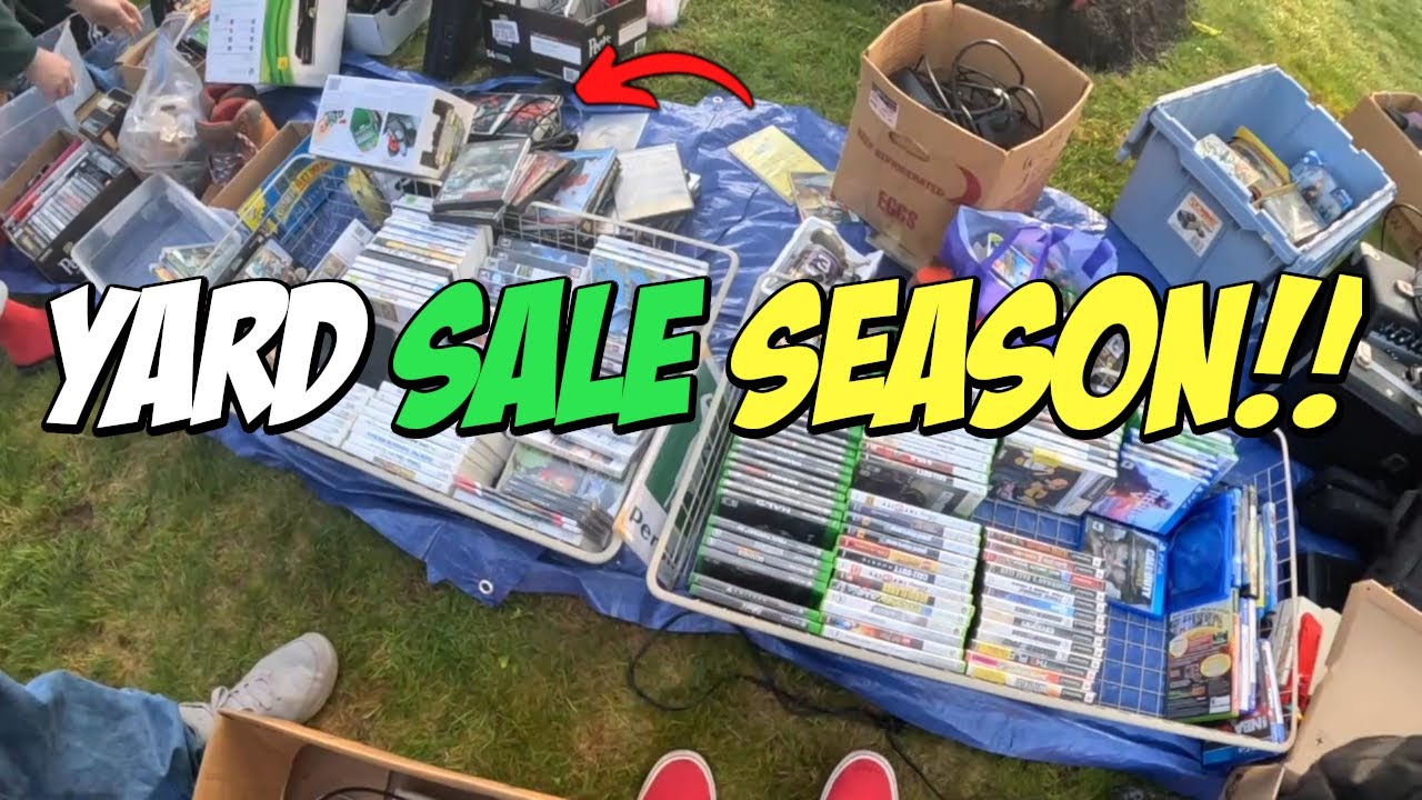 People Slept On GEMS At These Yard Sales!! | Video Game Hunting
