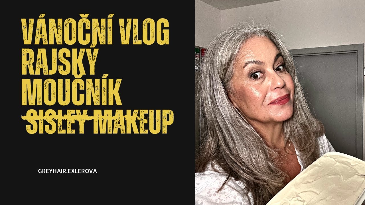 VÁNOČNÍ VLOG # RAJSKÝ  MOUČNÍK, MAKEUP SISLEY