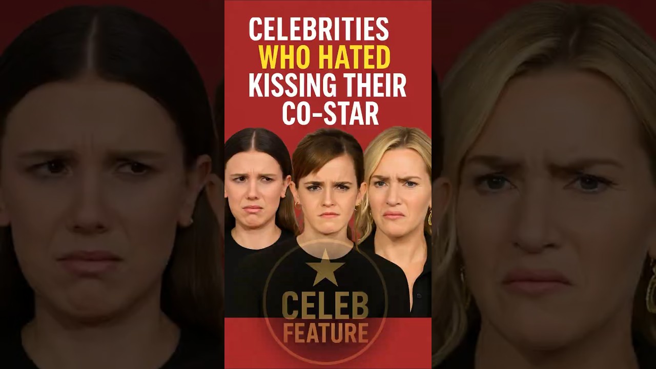 Celebrities Who Hated Kissing Their Co-Star 😲