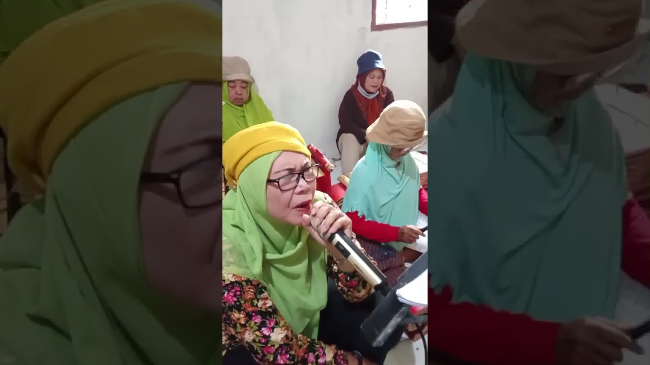 Lansia Karang Werda Mutiara,( Tombo ati) Kel Wates kota Mojokerto.