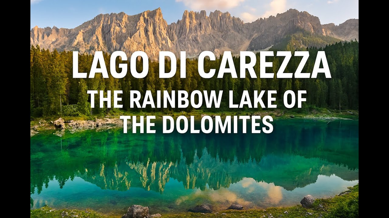 Lago di Carezza, Dolomites 🌄 | The Most Beautiful Lake in Italy’s South Tyrol!