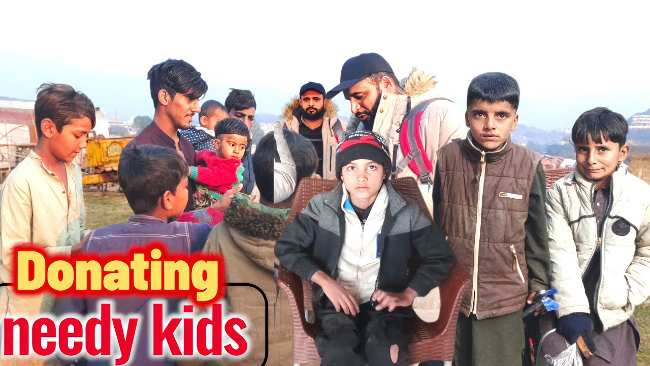 Donating socks and caps for needy kids//winter season//helping needy people's