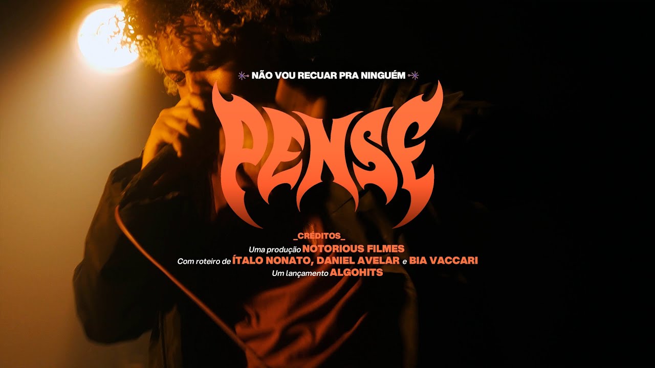 Pense - Não vou recuar pra ninguém (Videoclipe Oficial)