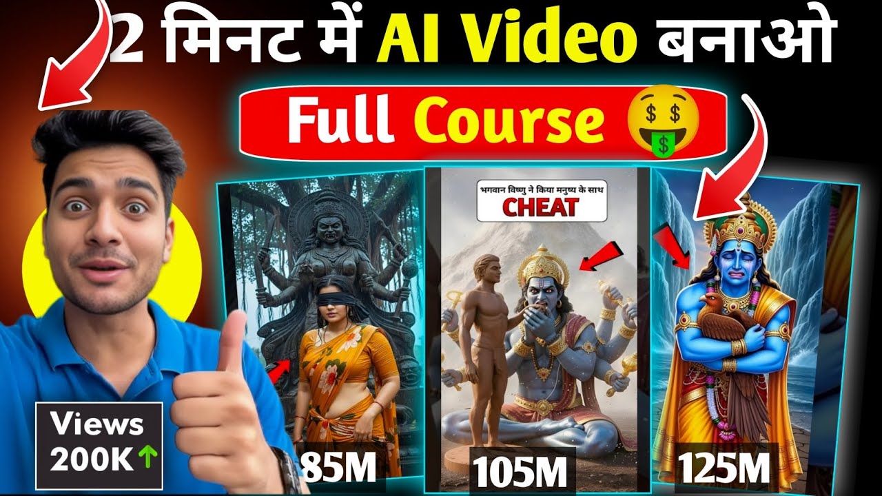 How to Make AI Viral Short Video in 2026 । Ai video kaise Banaye free me Full Tutorial 🔥✅🤑💯 #ai 