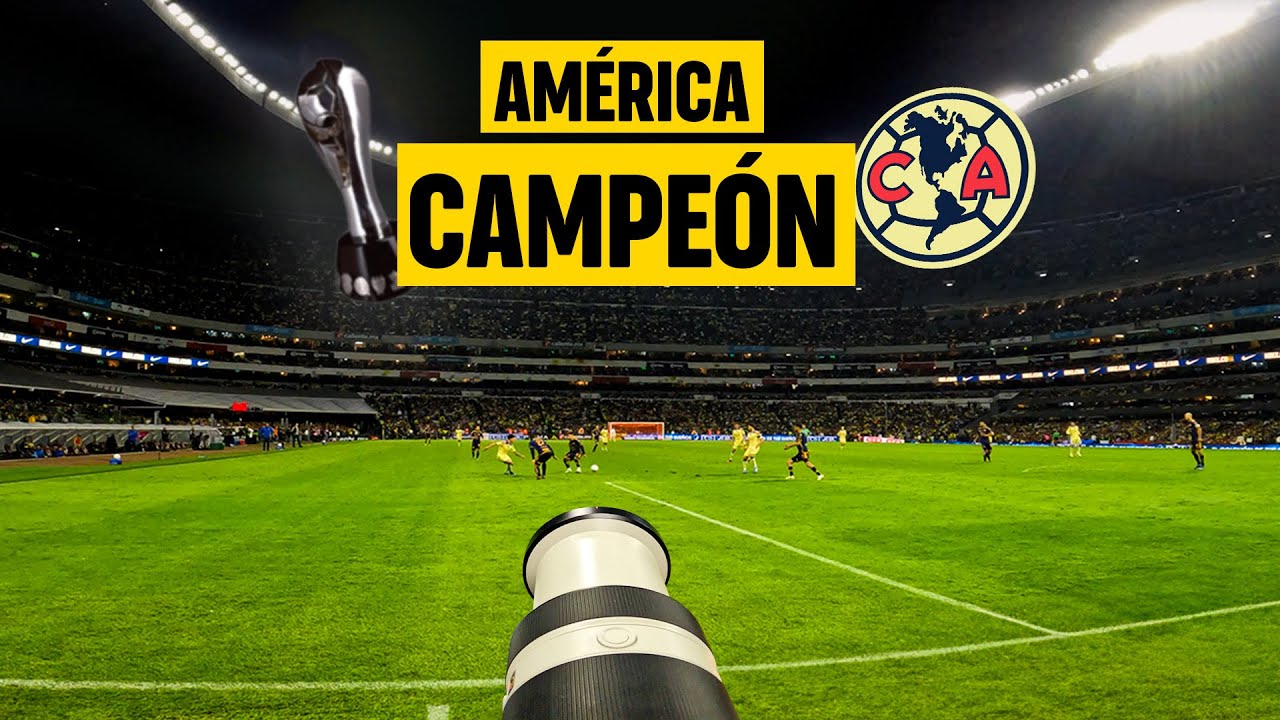 🦅 AMÉRICA CAMPEÓN en el Estadio Azteca | POV Fotógrafa Deportiva [SONY A1]