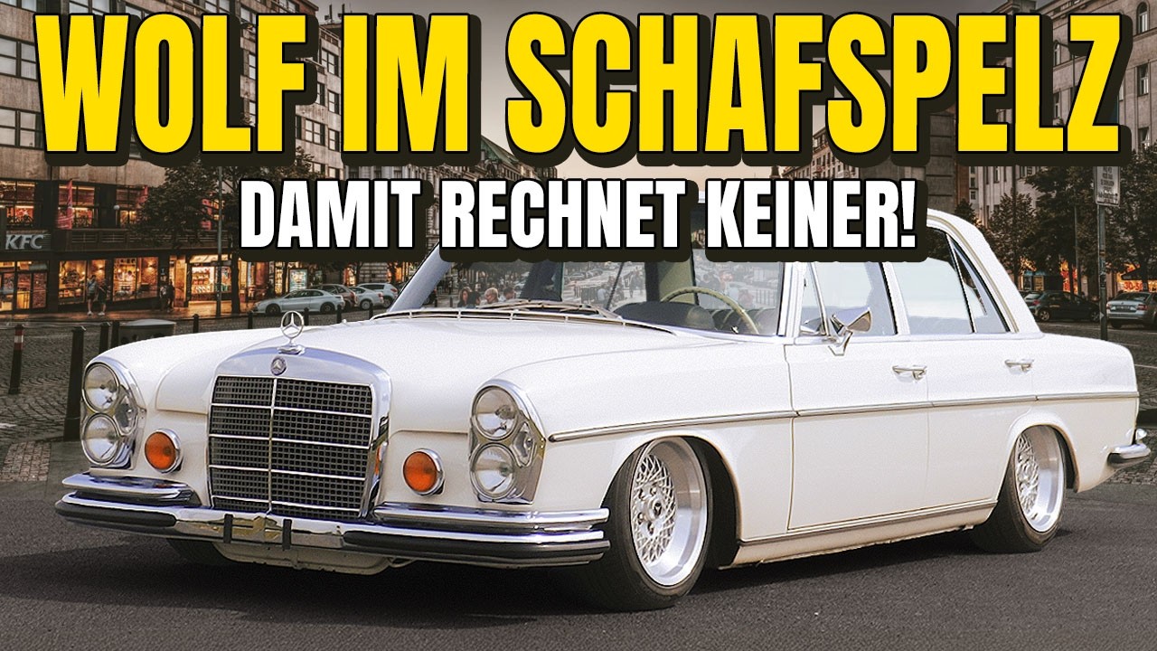 Wolf im Schafspelz! | Mercedes W108 Umbau auf W126 SEC 5,6L V8 Motor + AMG Getriebe I Sourkrauts