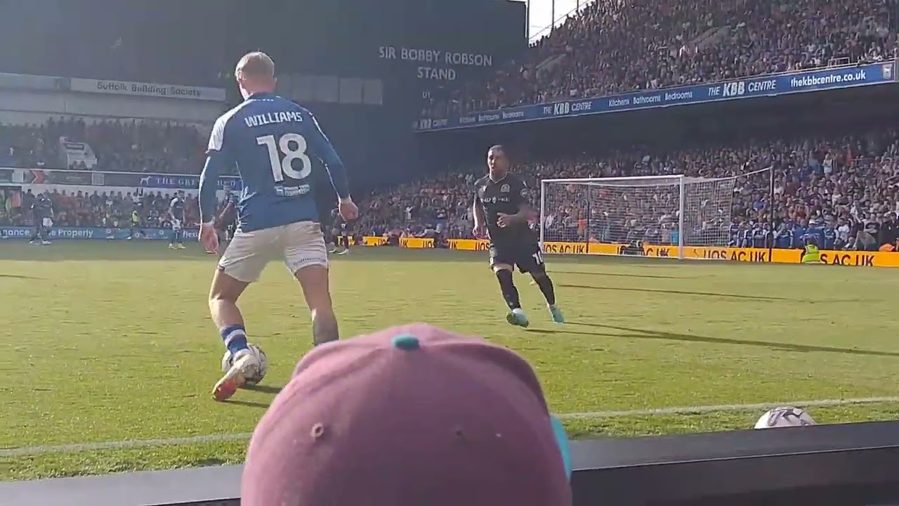 Ipswich Town Vs Blackburn Rovers Pulsating End To End & Massimo's 79th Minute Goal Wins It For Town!