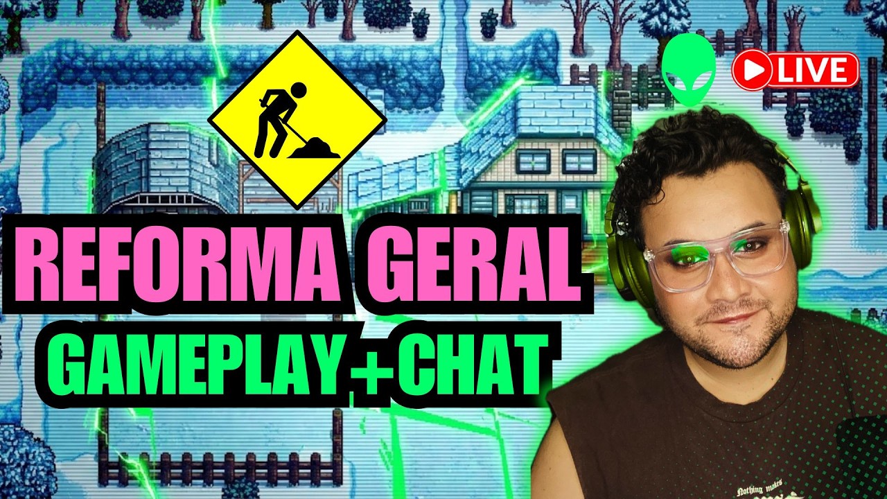 🔴🛠STARDEW VALLEY: GASTANDO TODO O OURO NA REFORMA! (PARTE 2)🌱