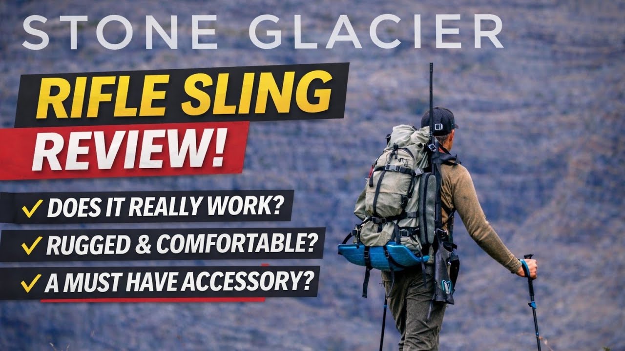 Stone Glacier Quick Release Rifle Sling | Full Review + How to Set It Up Right
