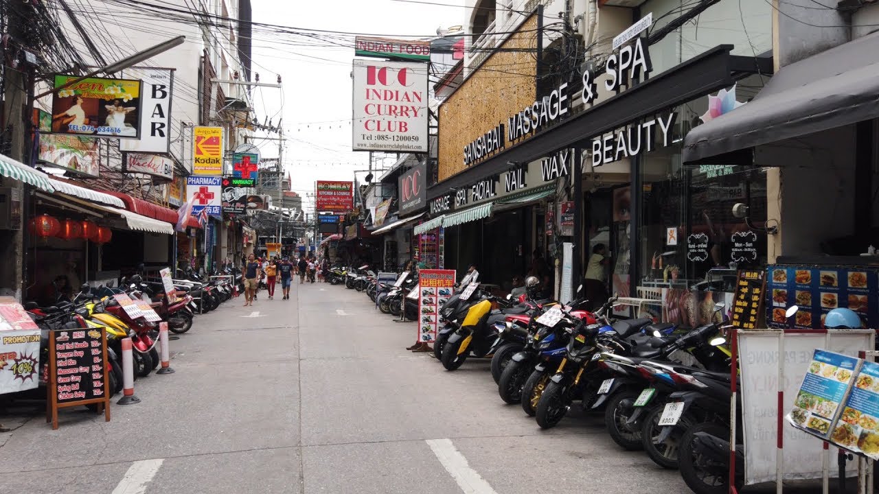 Walking from GU Hotel to Jungceylon Shopping Mall | Phuket, Thailand JUN 2019