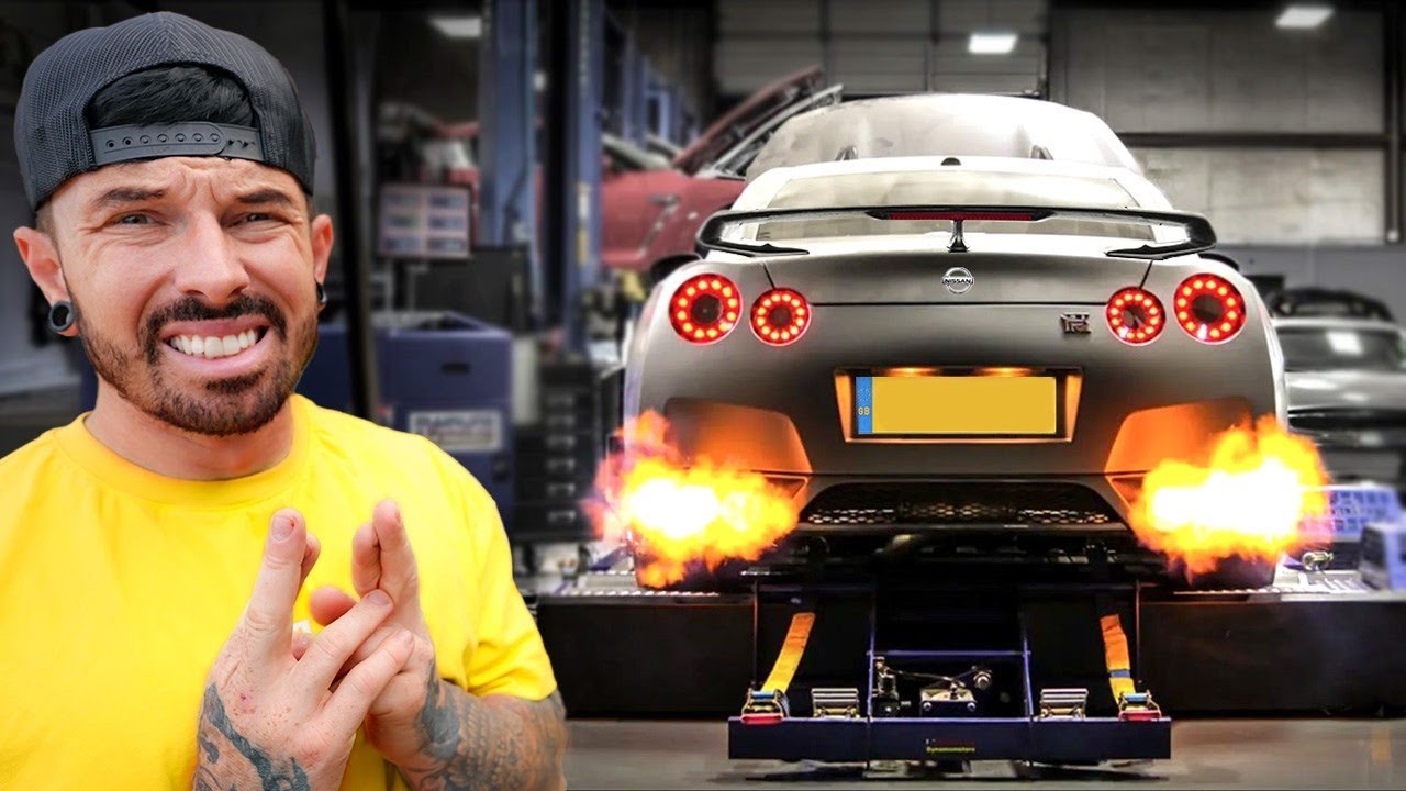CONSTRUYENDO UN NISSAN GTR DE 10 SEGUNDOS EN 7 DÍAS