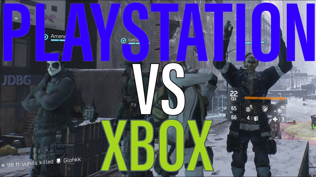 PlayStation vs Xbox - The Division