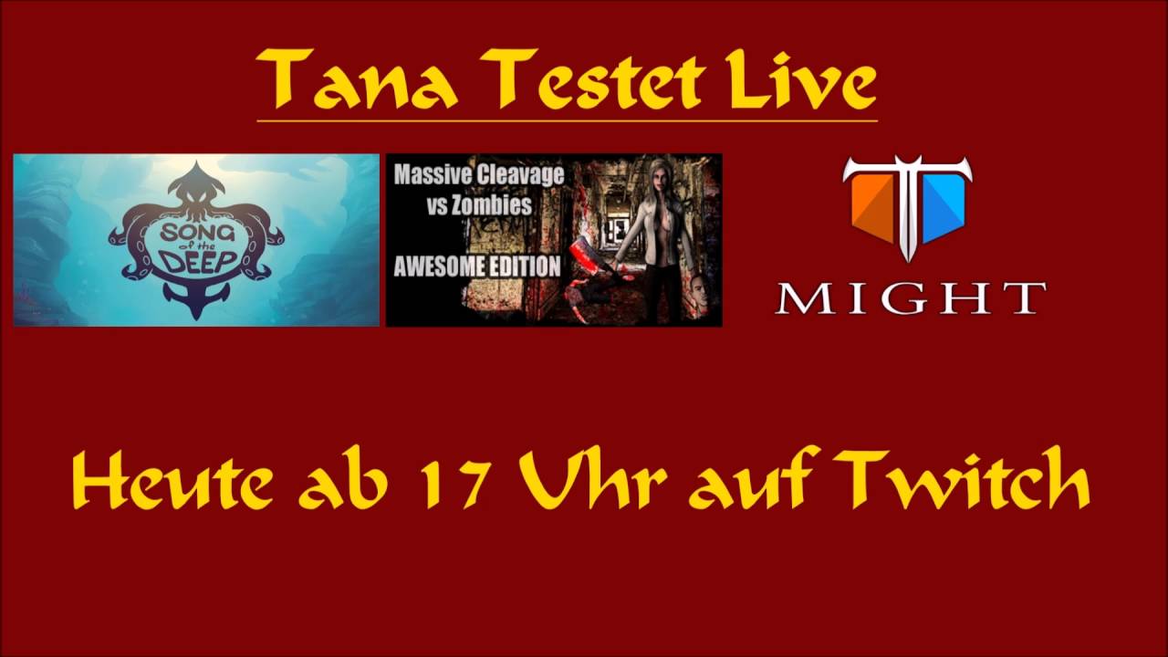 Tana Testet Livestream am 15.07.2016 [aloexis/deutsch/german]