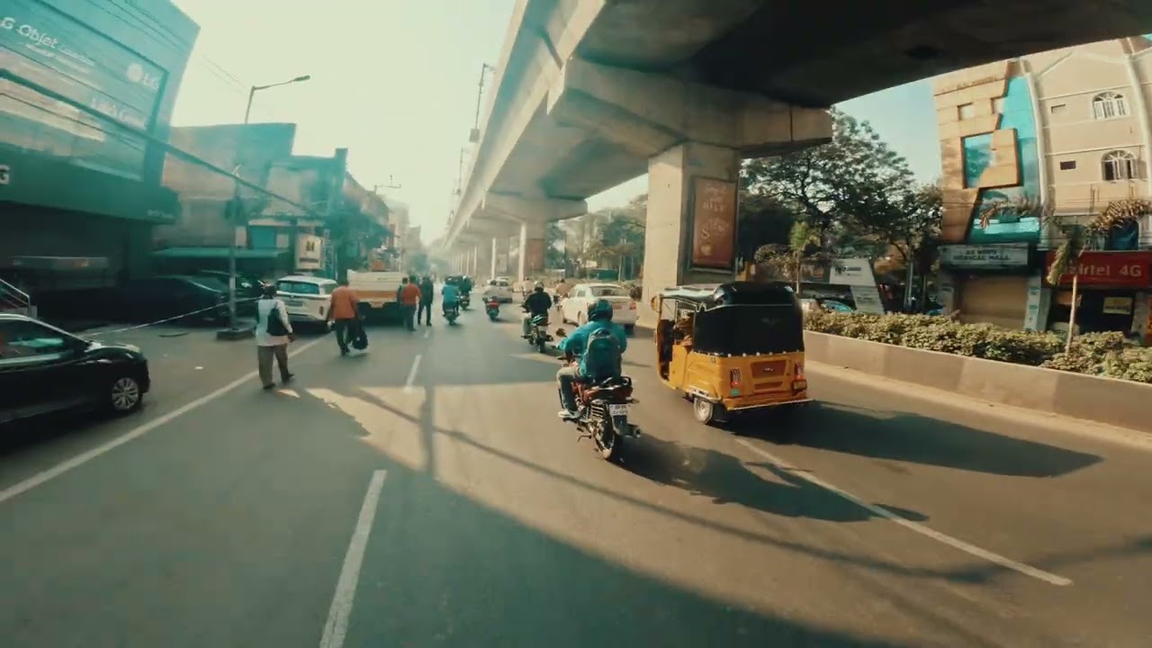 Punjagutta to Irrum Manzil from today's commute | Cycle To Work - Week 120 - Day 3