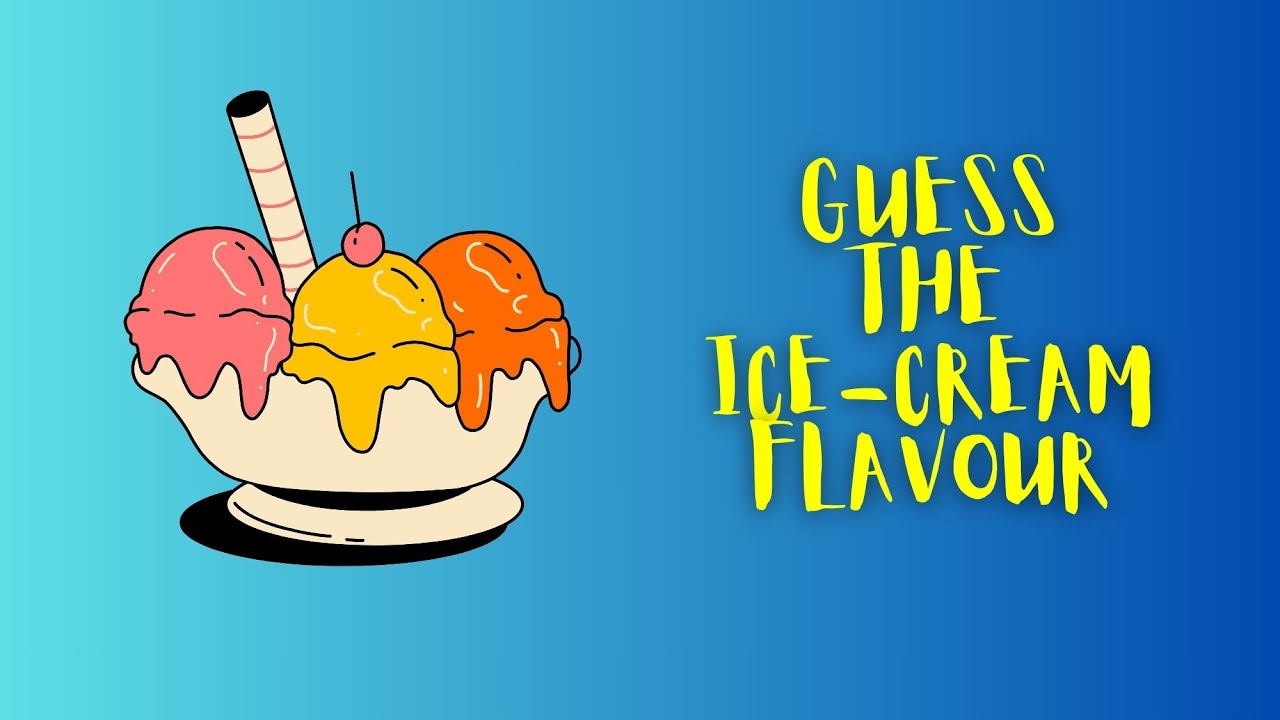 GUESS THE 🍦🍨 ICE-CREAM FLAVOUR BY THE EMOJI // EMOJI CHALLENGE // EMOJI QUIZ