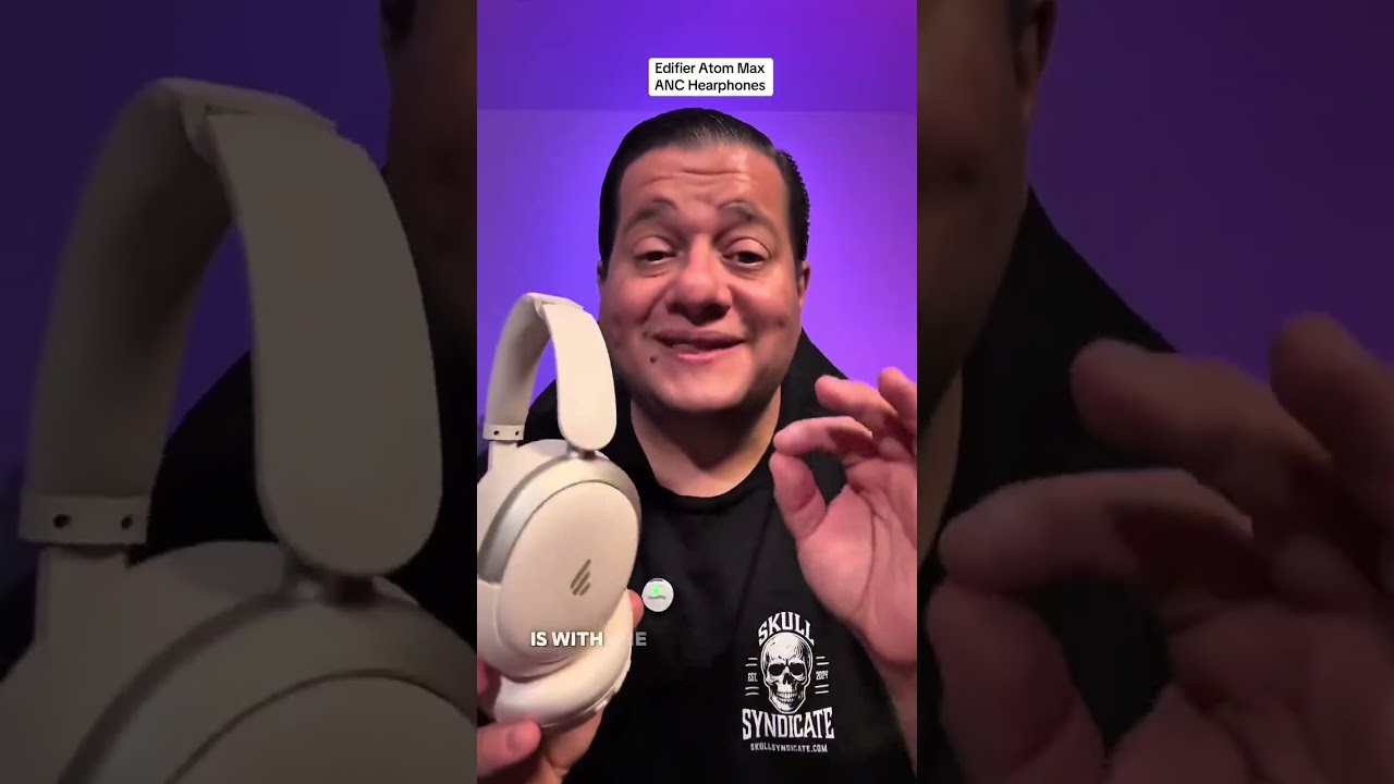 The Edifier Atom Max ANC Hearphones look good, are comfortable and sound really good