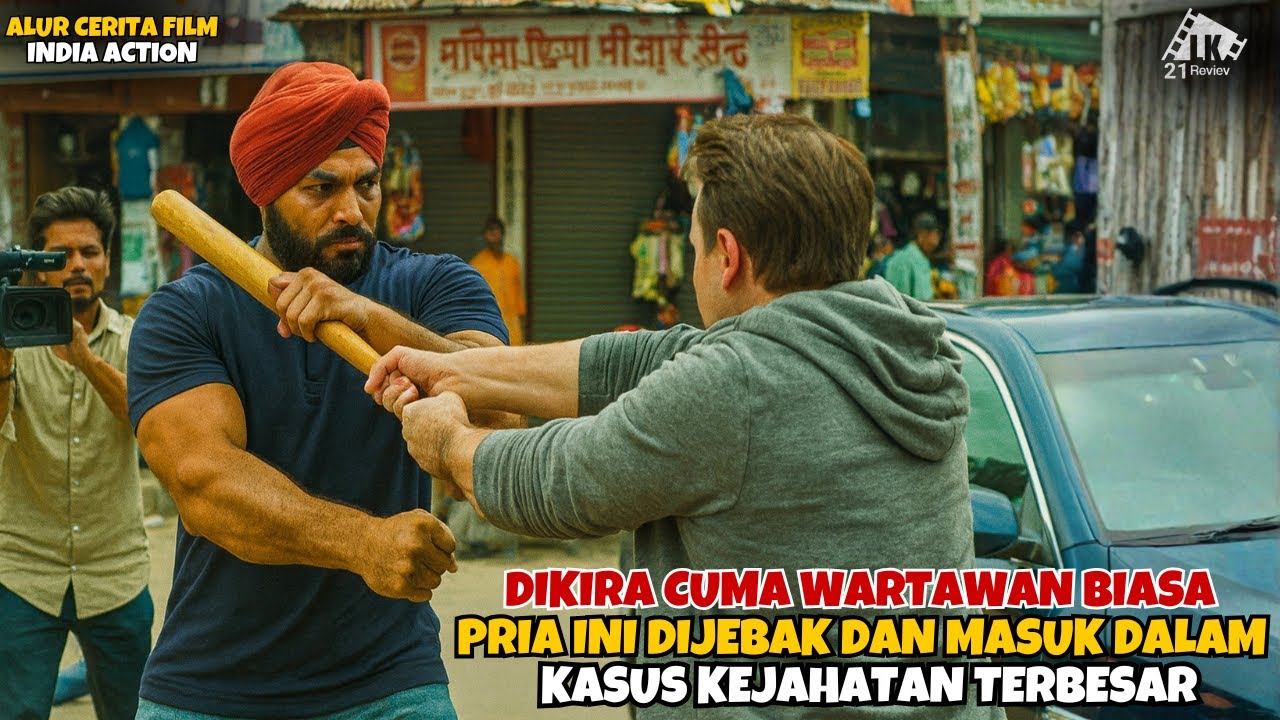 DIKIRA CUMA WARTAWAN BIASA PRIA INI DIJEBAK DAN MASUK DALAM KASUS TERBESAR || ALUR CERITA FILM INDIA