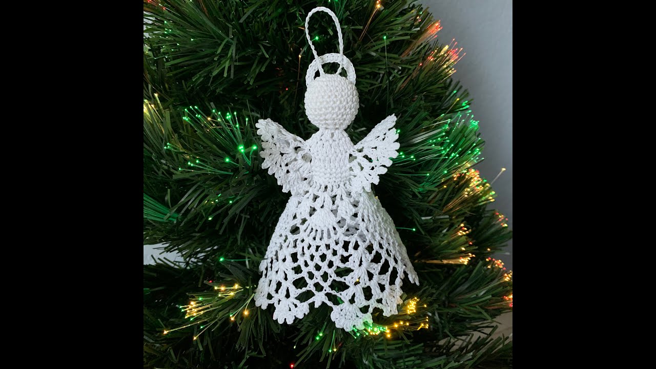 Beautiful Christmas Angel - Crochet Tutorial #2