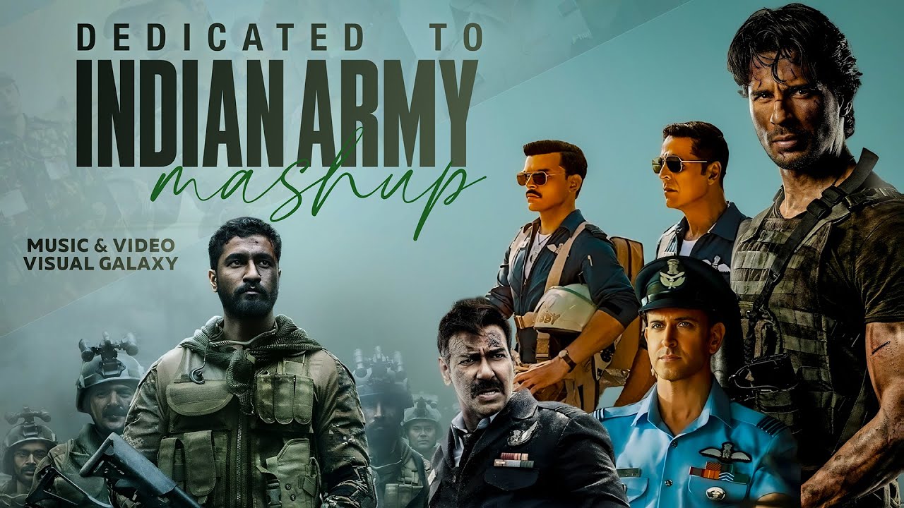 Dedicated To Indian Army, Navy & Air Force Mashup | Visual Galaxy | Patriotic Mashup | | Jai Hind 🇮🇳