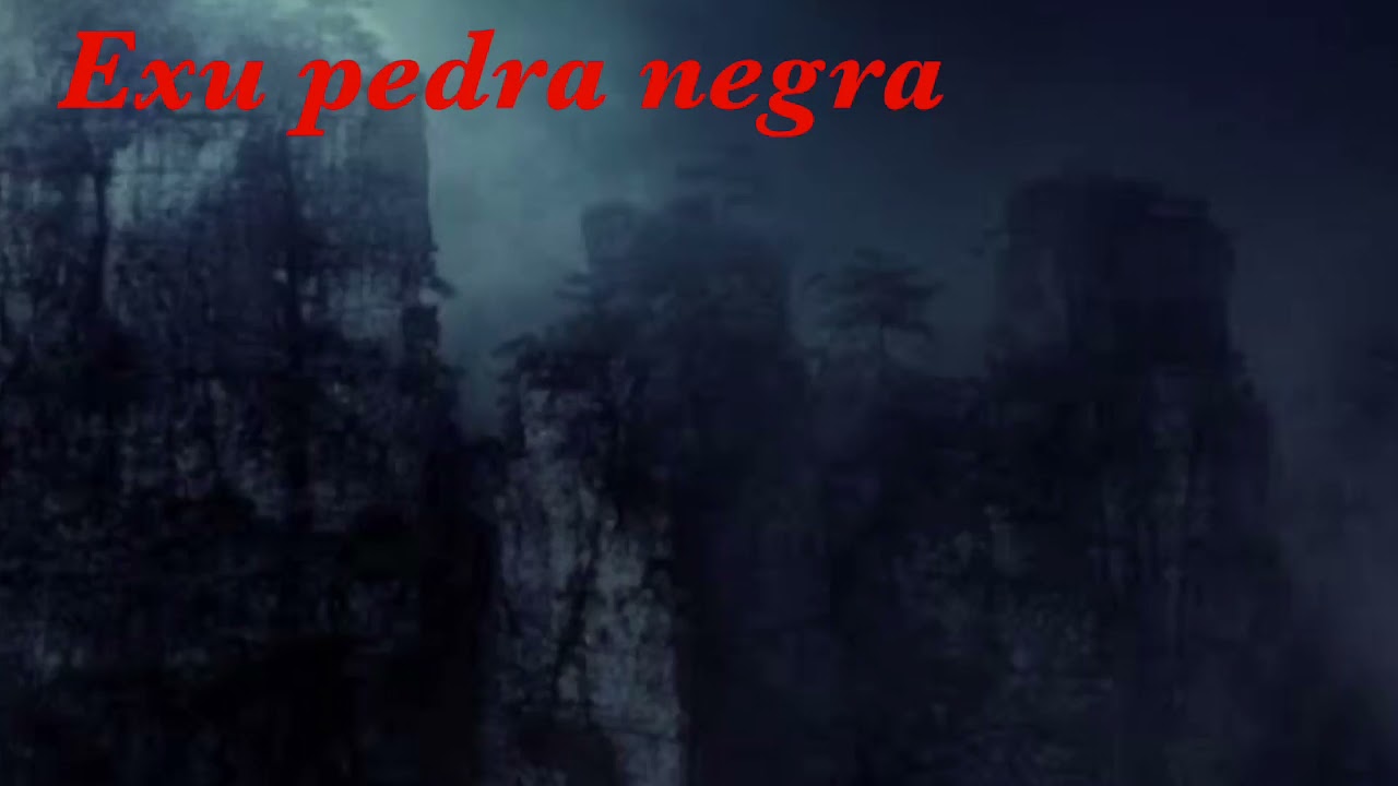 Exu pedra negra na pedreira de Xangô @pontosdeumbandacaelopes