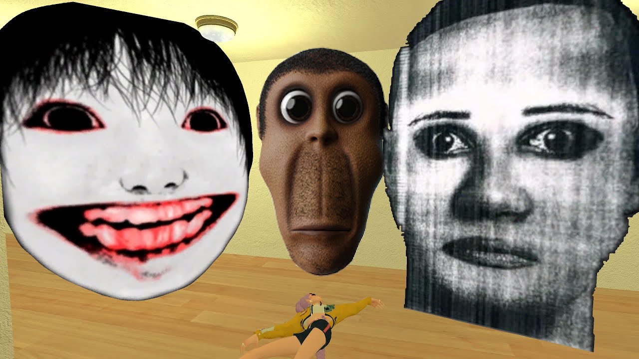 Obunga, Yoshie Kimura And Selene Delgado - Nextbot Chase in Garry’s Mod (Horror)