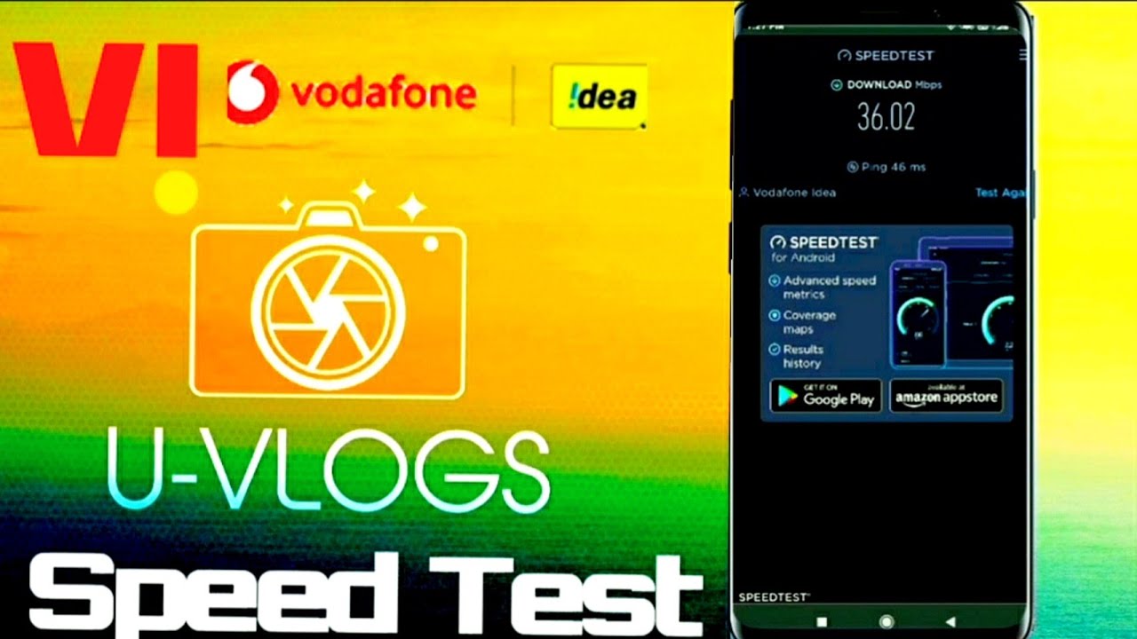 Vi 4G Speed Test on Ookla 3 global Leaders (Vodafone Idea)
