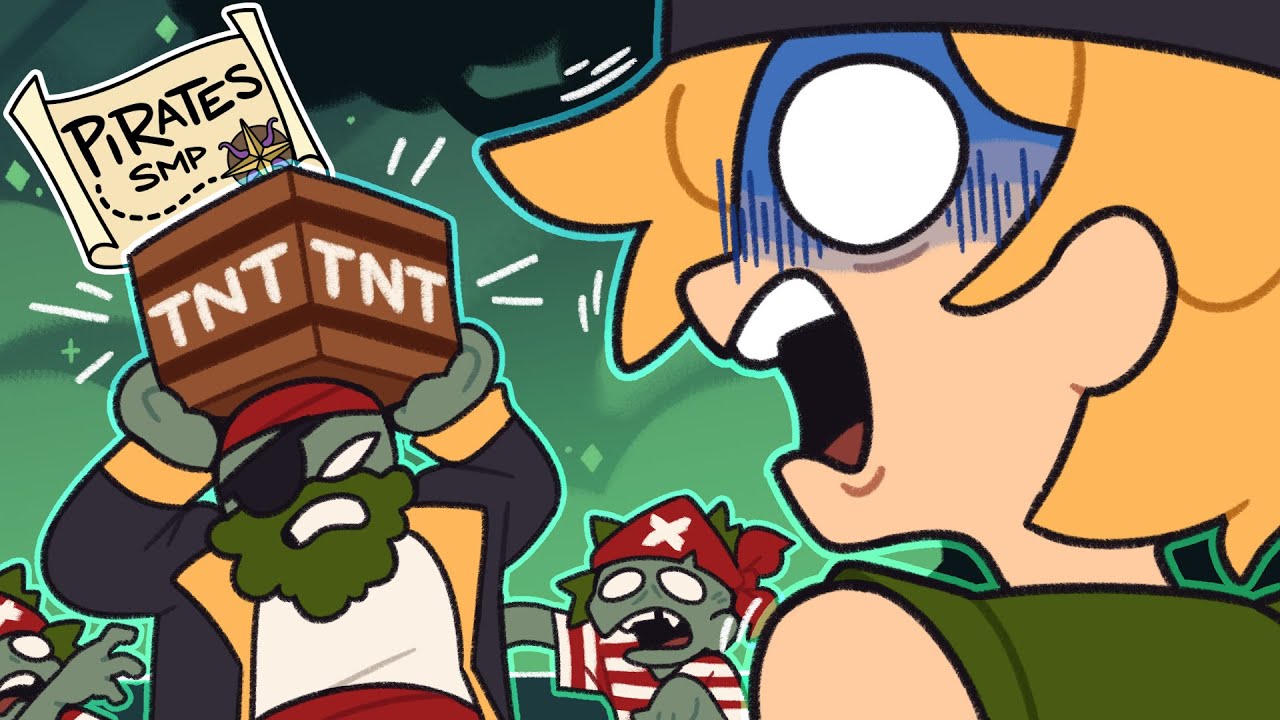I FOUGHT A ZOMBIE PIRATE CREW!! - Minecraft Pirates SMP
