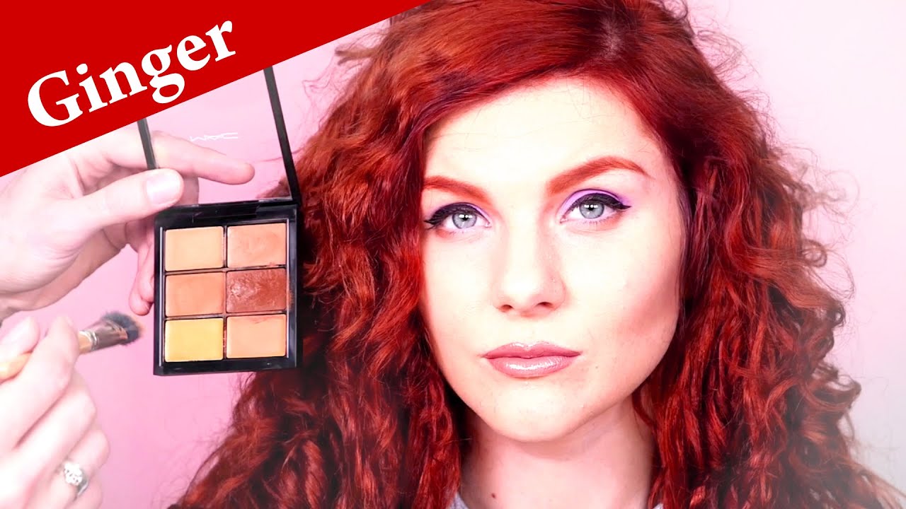 Eye Makeup Tutorial for GINGERS or REDHEADS with Freckles // Makeup for Red Hair and Blue Eyes
