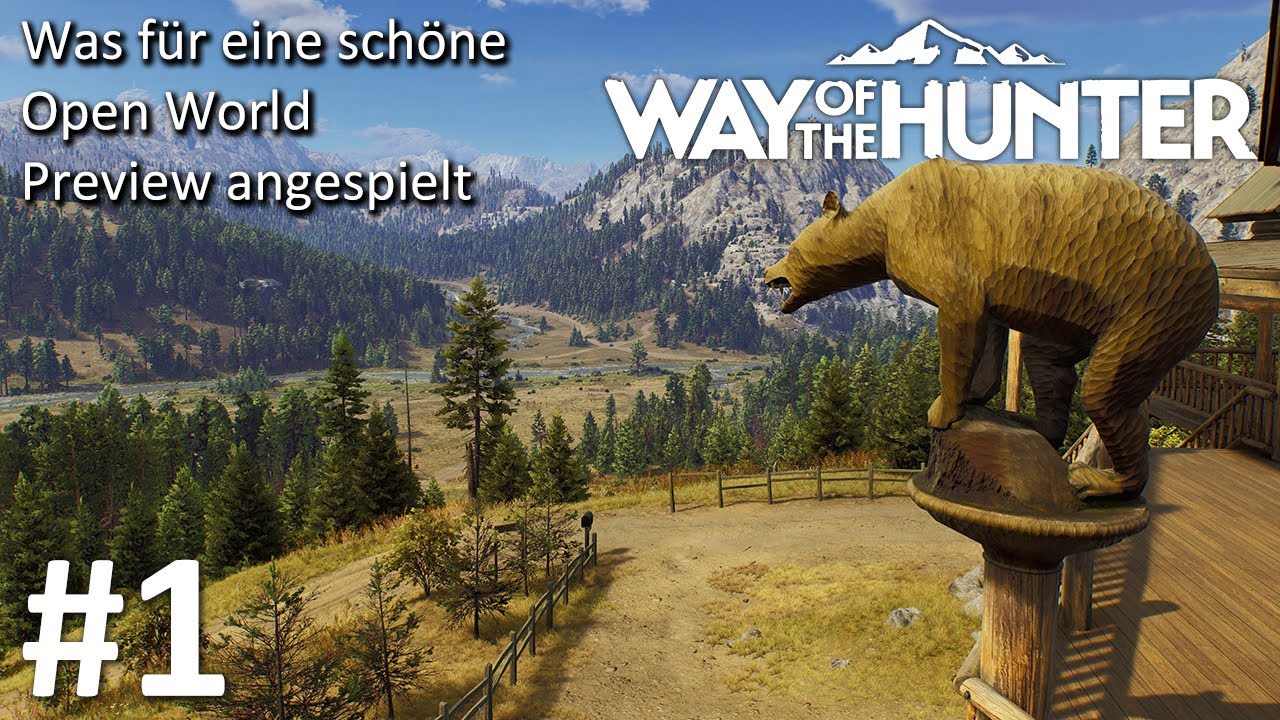 PREVIEW Erster Blick in die neue Jagdsimulation | Way Of The Hunter | Gameplay | Deutsch | UwF