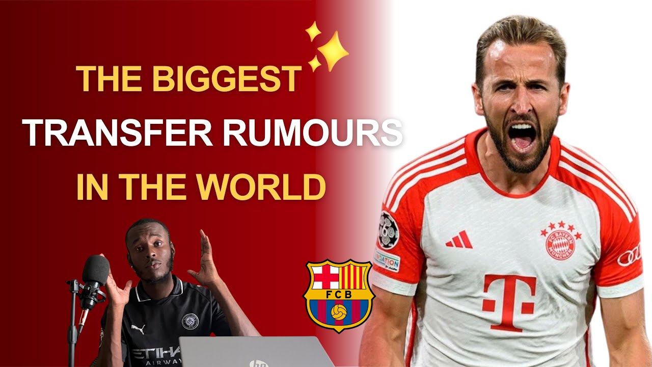 BIGGEST Transfer Rumours in Football Right Now! 😳 kane & Premier League Shocks | FHB Podcast Ep.9