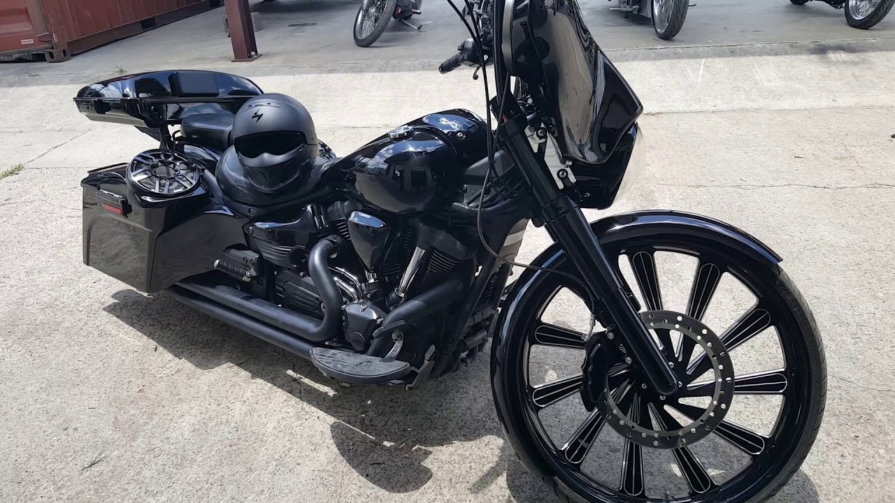 Murdered Out Yamaha Roadliner