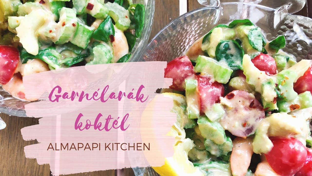 GARNÉLARÁK koktél | avagy ráksaláta | Almapapi Kitchen