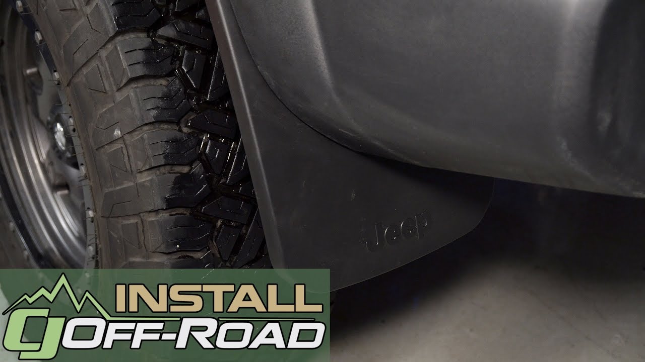 2018 Jeep Wrangler JL Mopar Rear Splash Guard Pair Installation