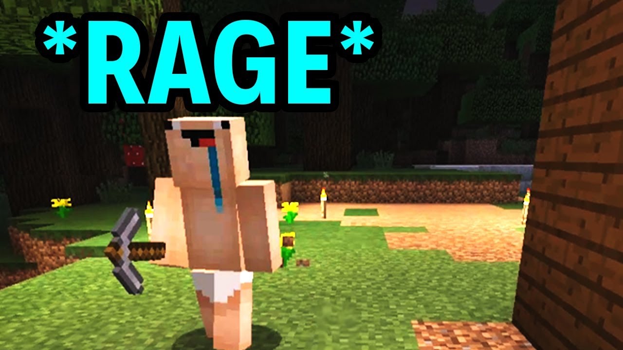 RageCraft Part 1 - Minecraft Funny Moments, Rages and Fails