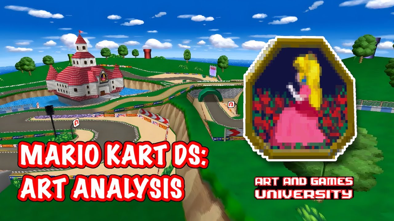 Art and Games University : EP 01 : Mario Kart DS : Art Analysis