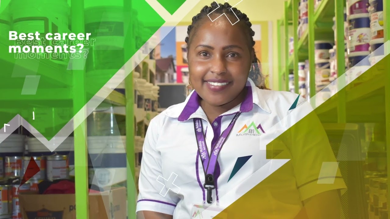 MEET SALLY OUR NGONG EMBUL BUL BRANCH MANAGER// MUTHOKINJU PAINTS AND CEMENT.