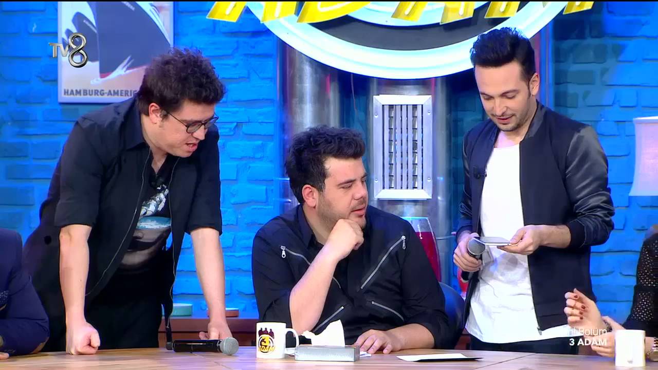 Bant Yayınında Komik Telefon Bağlantısı | 3 Adam | Sezon 3 Bölüm 17 | 16 Nisan Cumartesi