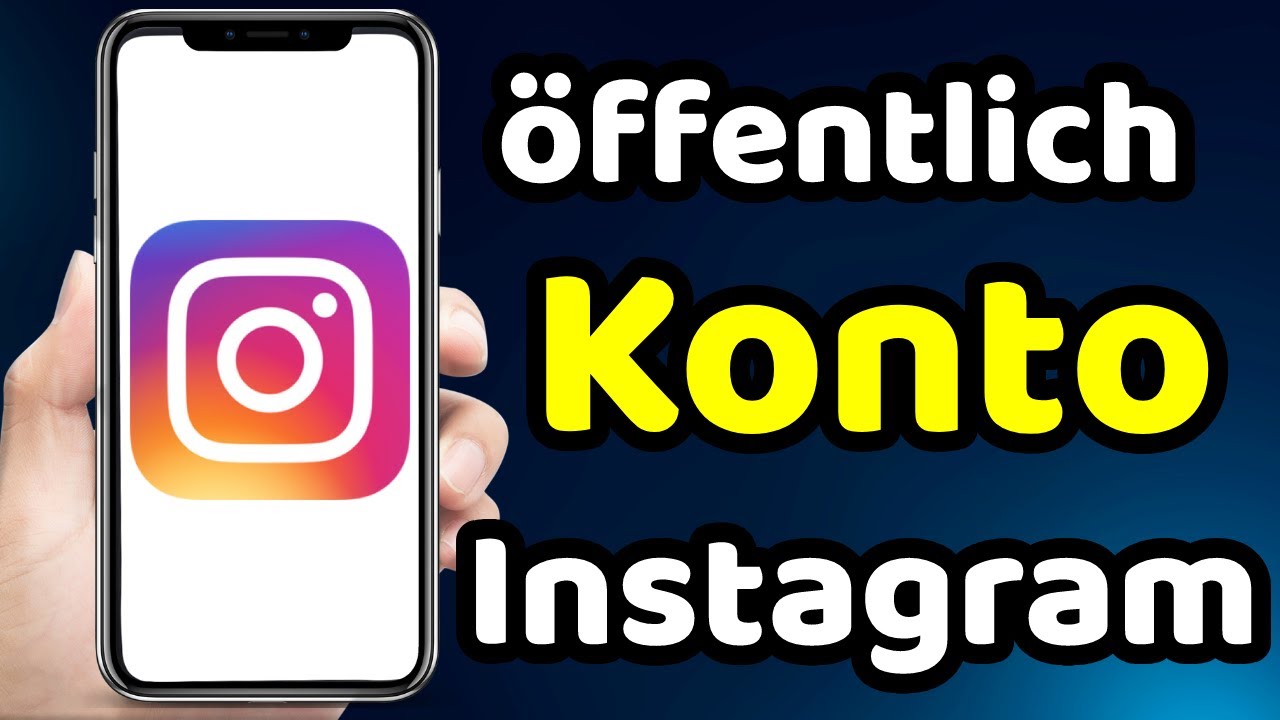 Wie kann man Instagram &ouml;ffentlich machen ( Schnell )