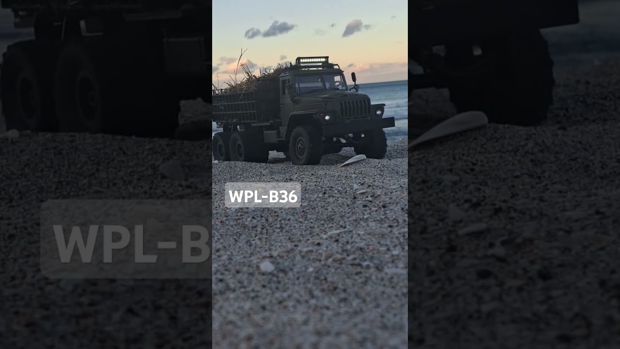 #WPL #B36 #6WD #6X6 #RC #TRUCK #BEACH #DUNES