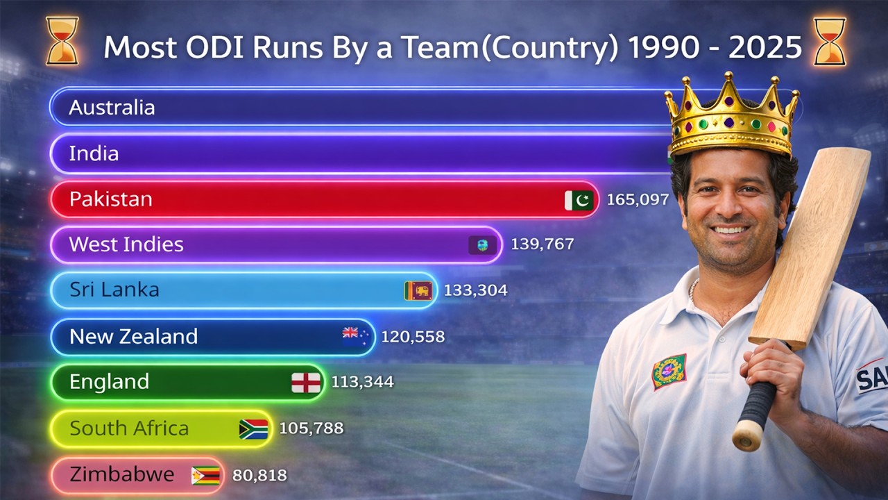 Country That is King OF ODI Format... 1990 - 2025 | Maiden Over