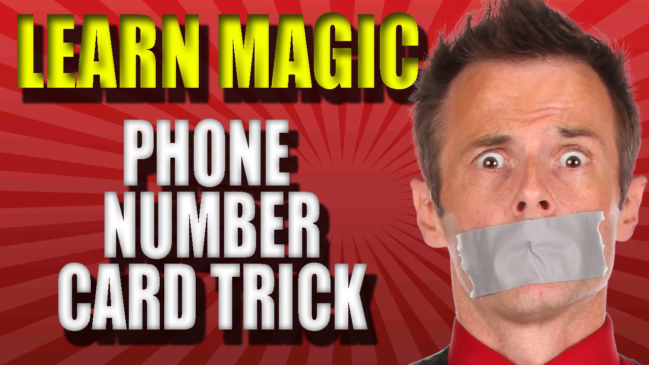 Magic Trick Revealed - Phone Number Card Trick Revelation