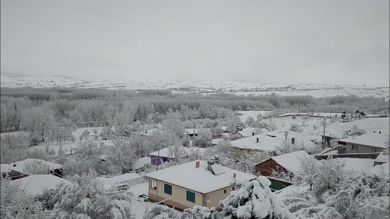 KAR KIŞ  SABAH KAHVALTIMIZ GÜNLÜK VLOG