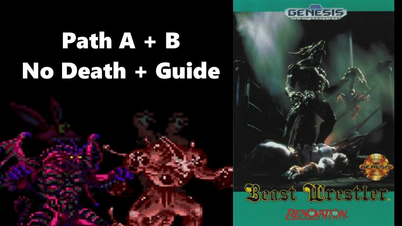 Genesis Longplay Beast Wrestler (Path A + B) No Death Guide