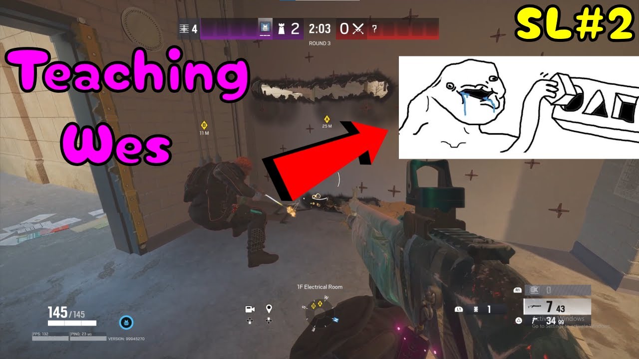 Teaching Wes How To Play Maverick After 11 Years Of Playing - Siege Lessons #2