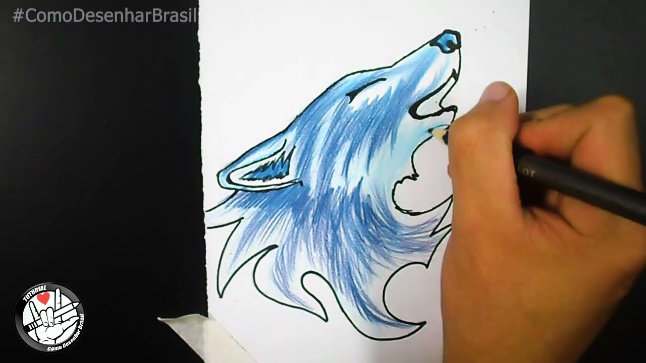 Come disegnare un lupo molto facile